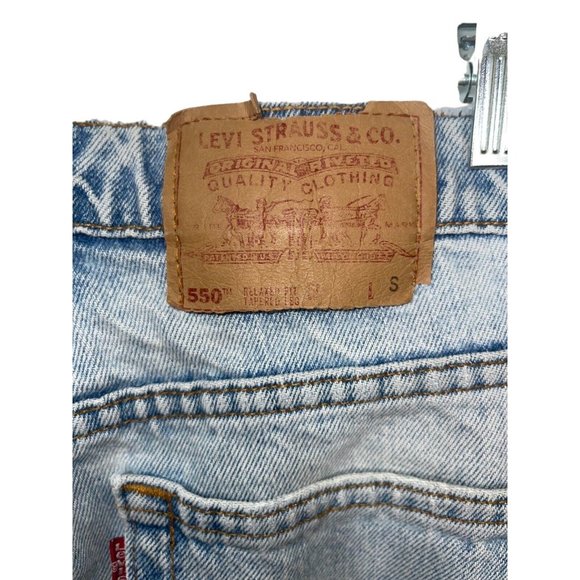 LEVI'S 550 Vintage? Relaxed Fit Tapered Leg Size 13 Junior's Short *FLAWED READ* - Picture 13 of 16
